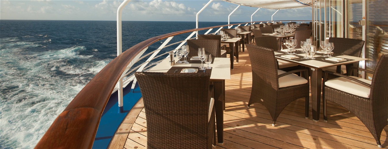 Experiências gastronômicas a bordo