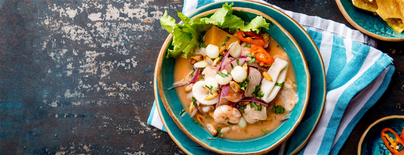 Viaje Sem Sair de Casa: Ceviche Peruano