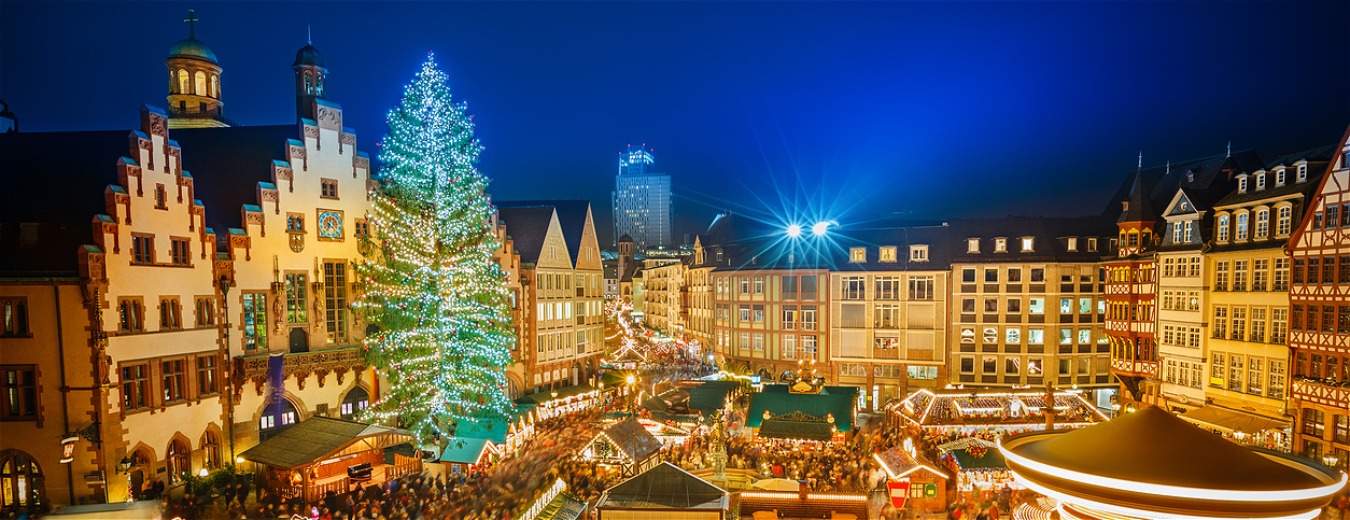 Os mercados de Natal e uma navegação especial pelos rios da Europa