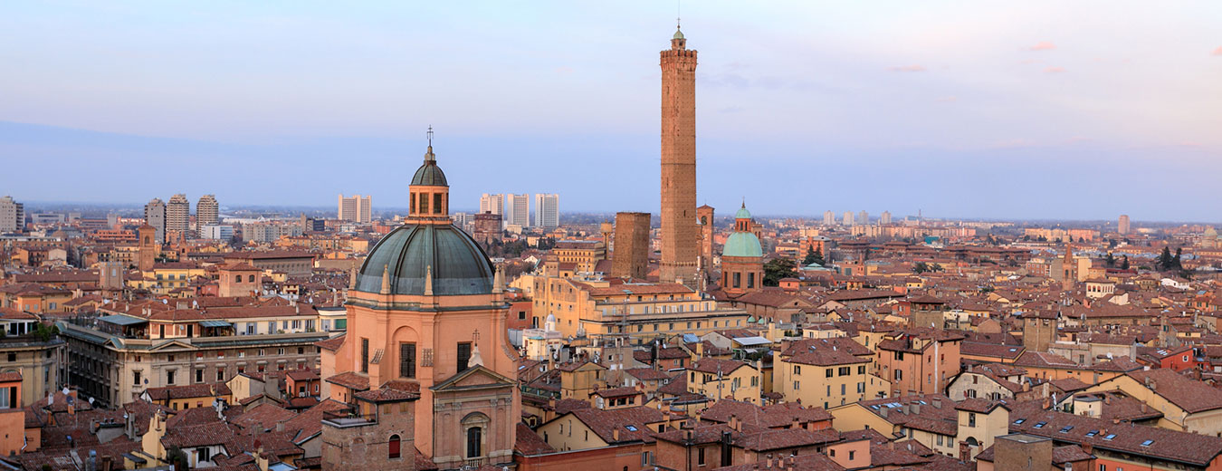 Mapa gastronômico de Bolonha